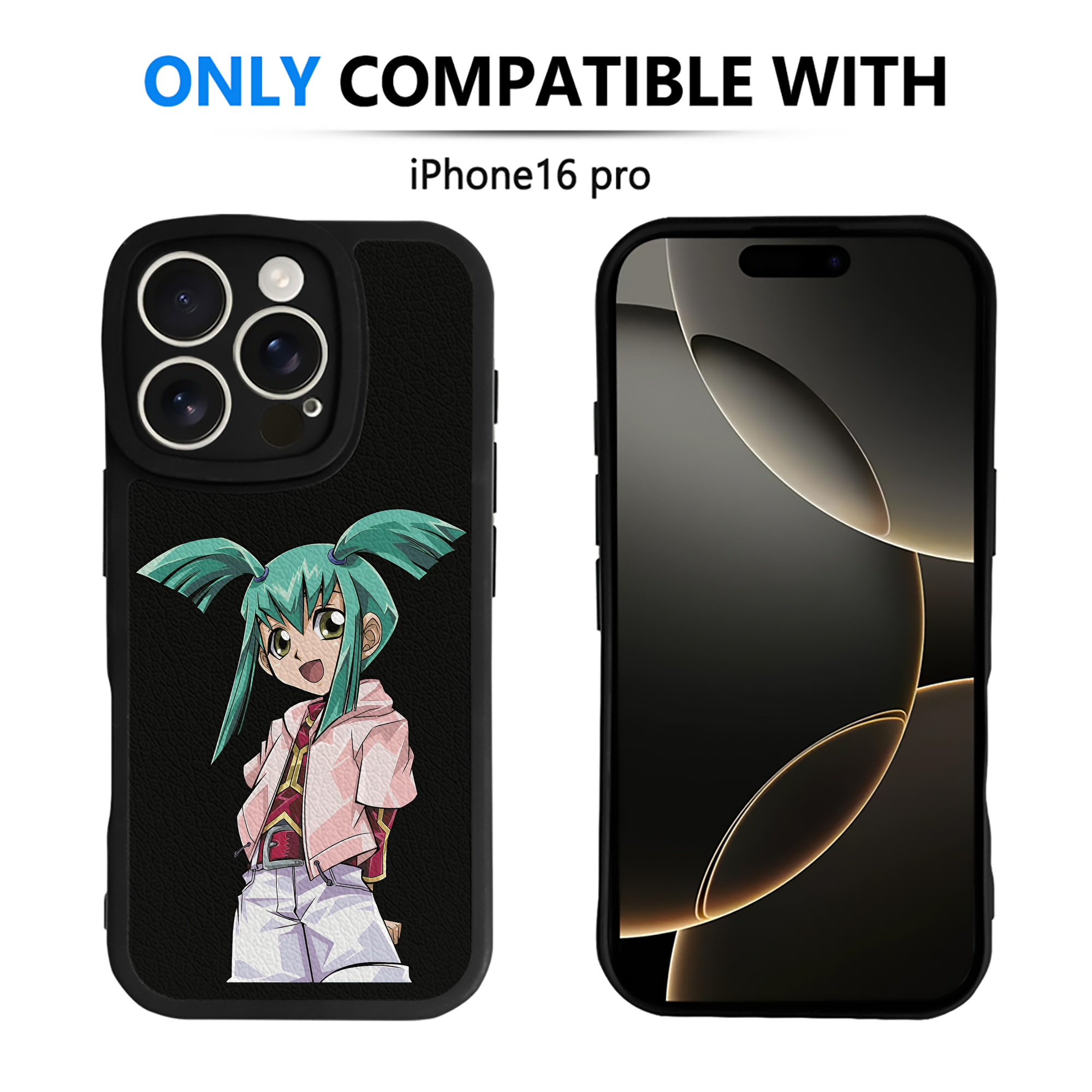 遊☆戯☆王 Yu-Gi-Oh! 【iPhone 16シリーズ対応】シリコンスマホケース（レザー調） 材質：シリコン